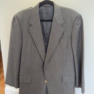 Hickey Freeman Suit Jacket (no pants) read description for sizing